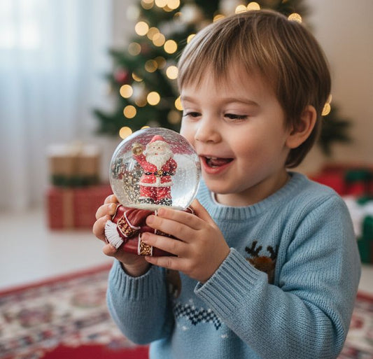 Es glitzert, es funkelt - entdecken Sie unsere Adventszauber-Pakete - Schneekugelhaus