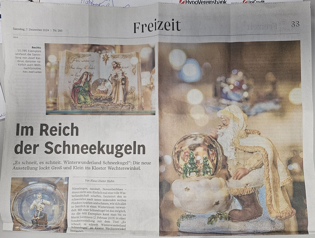 Schneekugel-Ausstellung im Kloster Wechterswinkel - Schneekugelhaus