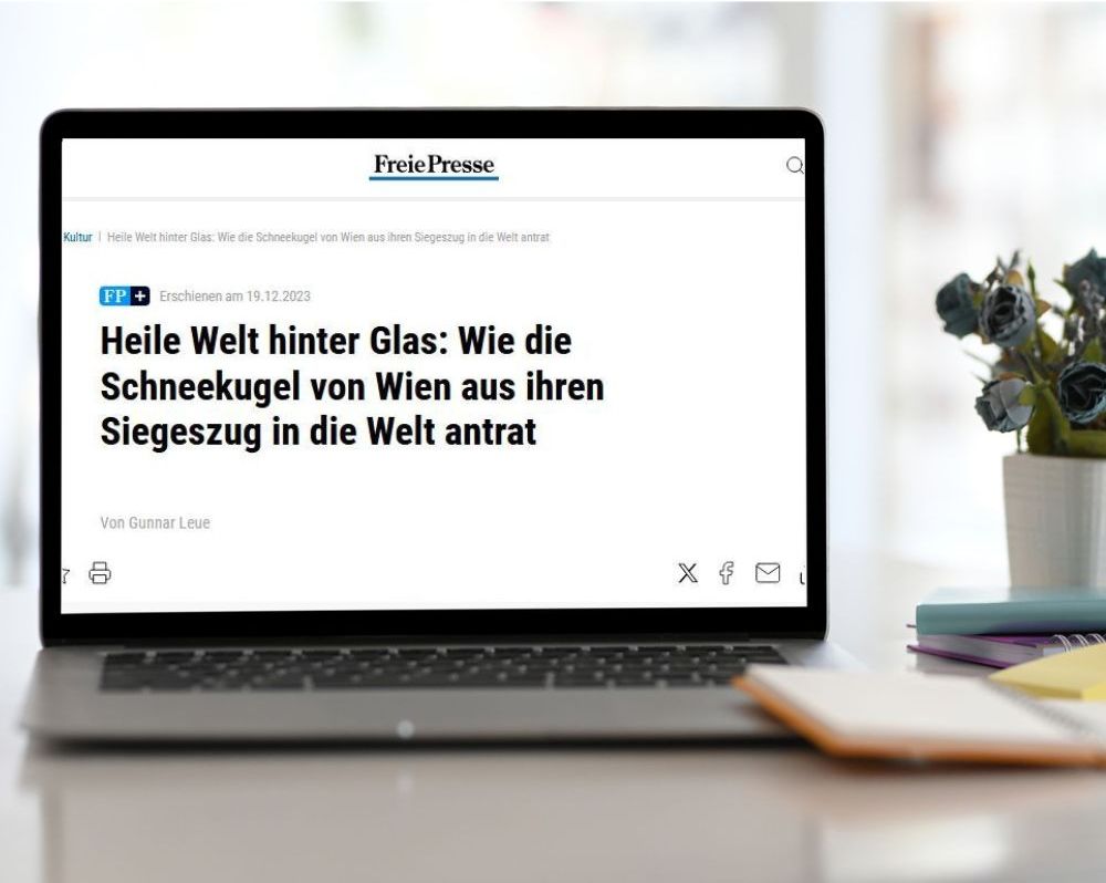 Schneekugeln in der "Freie Presse": Heile Welt hinter Glas - Schneekugelhaus