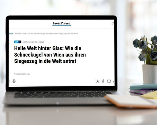 Schneekugeln in der "Freie Presse": Heile Welt hinter Glas - Schneekugelhaus