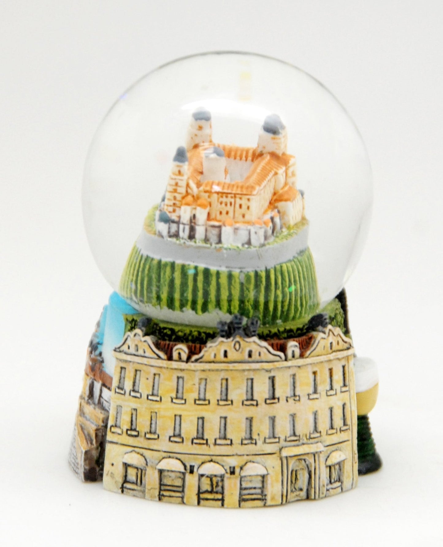 2er Set süße Souvenir-Schneekugeln Würzburg Festung Marienberg Residenz - Schneekugelhaus
