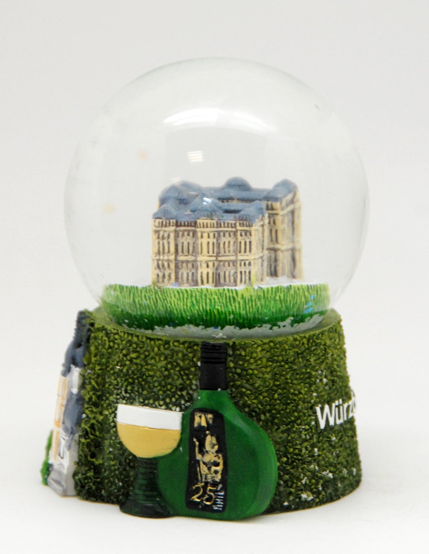 2er Set süße Souvenir-Schneekugeln Würzburg Festung Marienberg Residenz - Schneekugelhaus