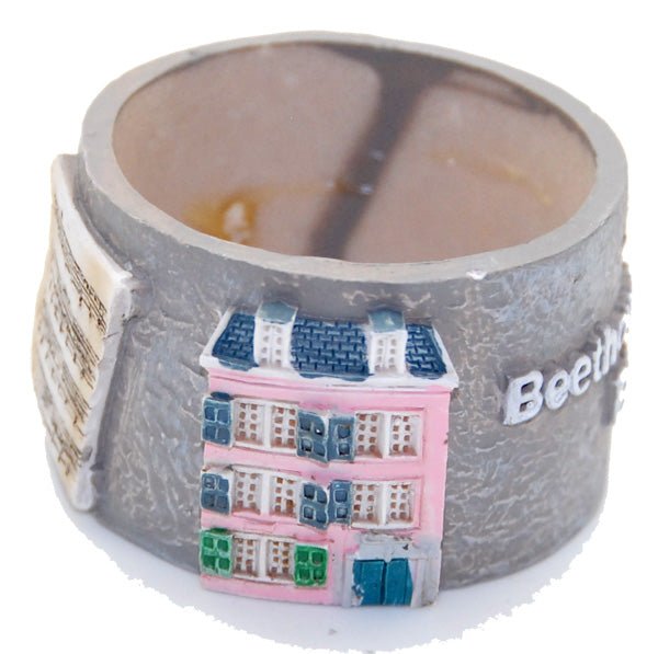 65mm Sockel mit Motiven aus Bonn für DIY-Schneekugel - Schneekugelhaus