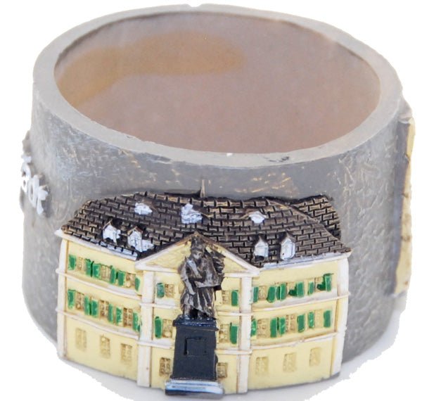 65mm Sockel mit Motiven aus Bonn für DIY-Schneekugel - Schneekugelhaus