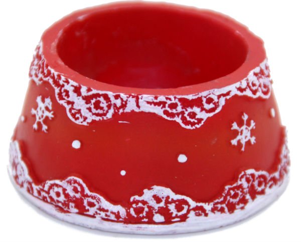 65mm Sockel mit Schneeflocken für DIY-Schneekugel - Schneekugelhaus