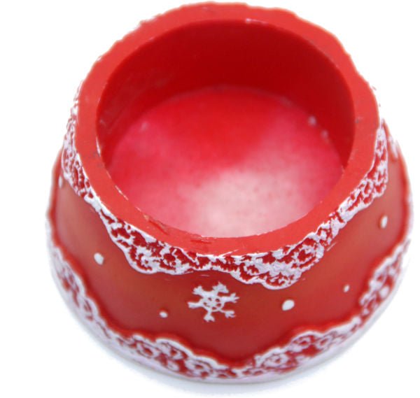 65mm Sockel mit Schneeflocken für DIY-Schneekugel - Schneekugelhaus
