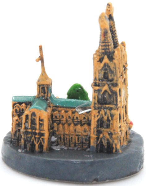 Bastel-Figur Kölner Dom für DIY Schneekugel - Schneekugelhaus