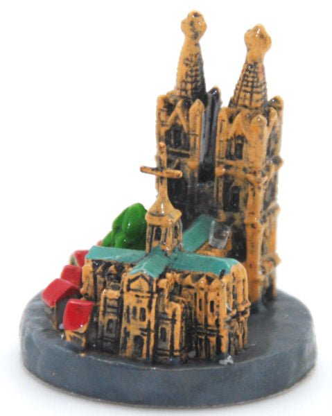 Bastel-Figur Kölner Dom für DIY Schneekugel - Schneekugelhaus
