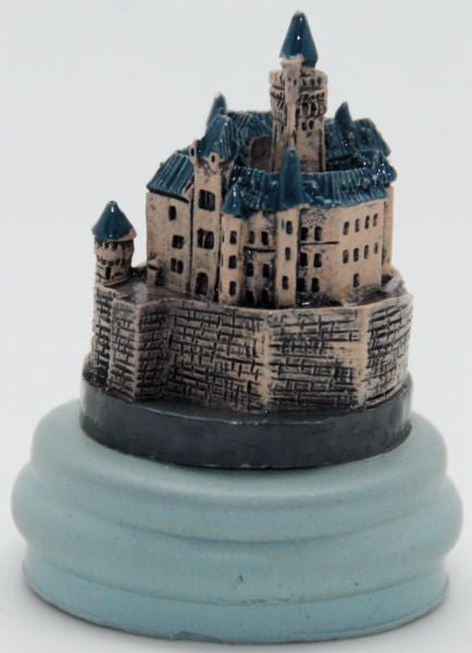 Bastel-Figur Schloss Wernigerode für DIY Schneekugel - Schneekugelhaus