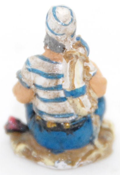 Bastelfigur Matrose für DIY Schneekugel - Schneekugelhaus