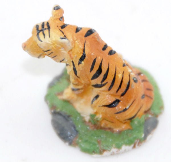 Bastelfigur Tiger für DIY Schneekugel - Schneekugelhaus