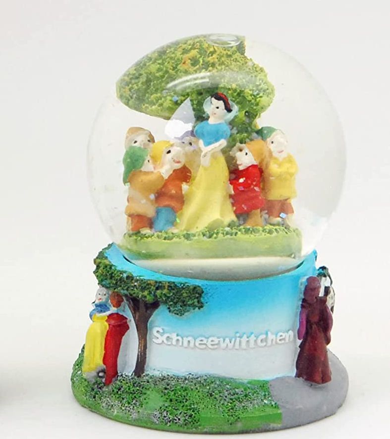 Märchen Schneekugel Schneewittchen - Luftblase - Schneekugelhaus