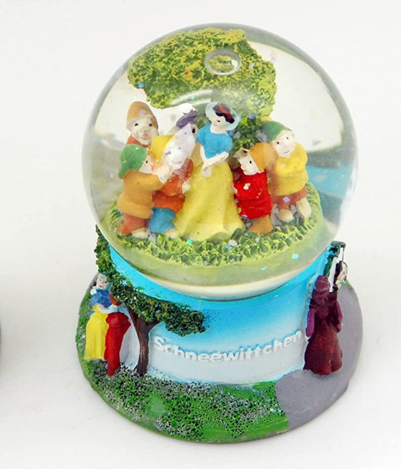 Märchen Schneekugel Schneewittchen - Luftblase - Schneekugelhaus