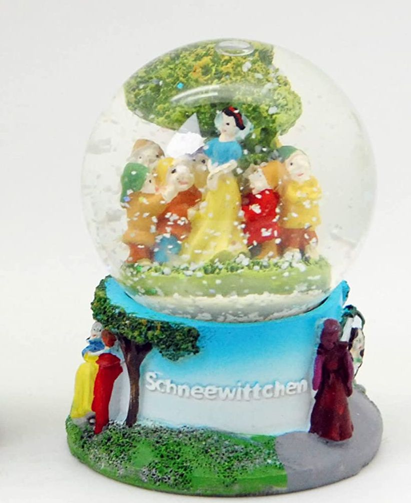 Märchen Schneekugel Schneewittchen - Luftblase - Schneekugelhaus