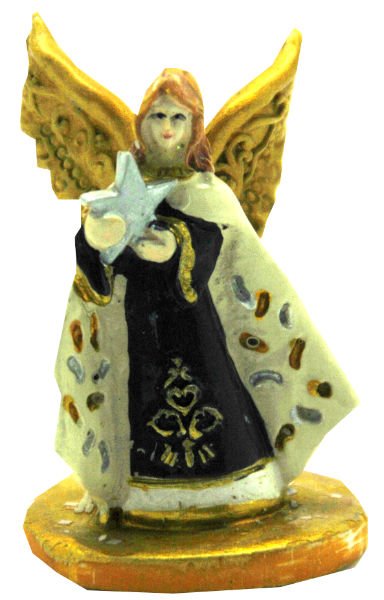 Modell für 3D - Schneekugel - Glamour Christmas Engel - Schneekugelhaus
