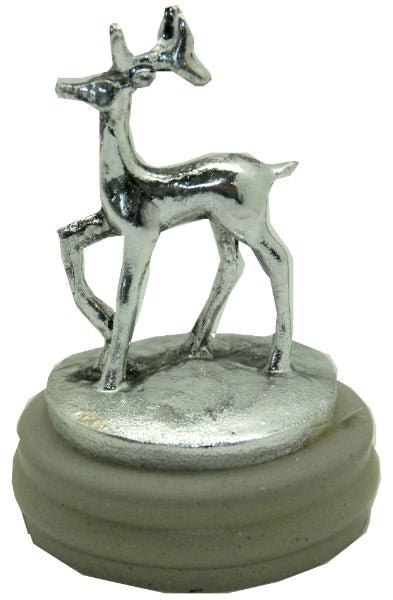 Modell für 3D-Schneekugel - Hirsch silber, groß - Schneekugelhaus