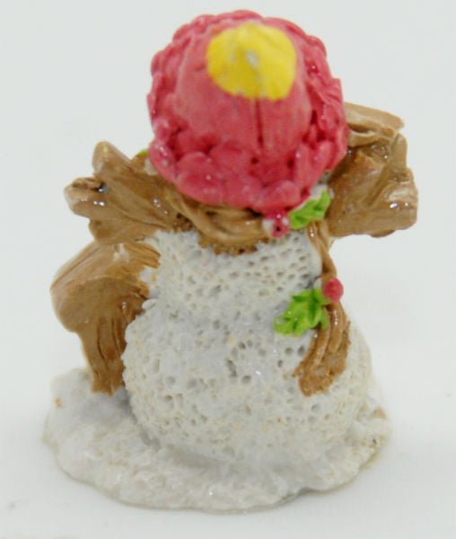 Modell für 3D-Schneekugel - lustiger Schneemann - Schneekugelhaus
