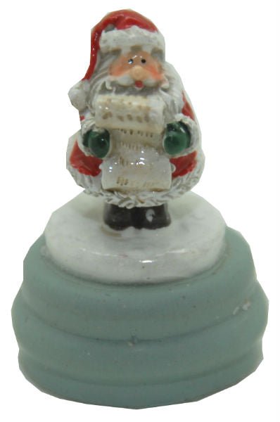Modell für 3D-Schneekugel - Santa mit Geschenken - Schneekugelhaus