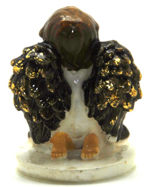 Modell für 3D-Schneekugel - Weißer Engel betend - Schneekugelhaus