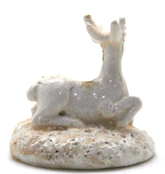 Modell für 3D-Schneekugel - Weißes Reh - Schneekugelhaus