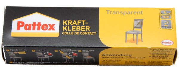 Pattex Kraftkleber Transparent für Glas-Schneekugel - Schneekugelhaus