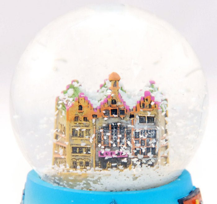 Schneekugel Frankfurt - Rathaus Römer - Luftblase - Schneekugelhaus