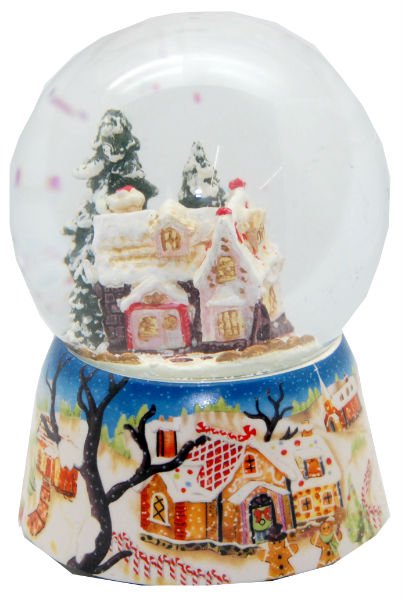 Schneekugel Zuckerbäckerhaus - Schneekugelhaus