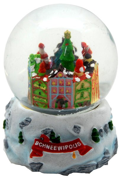 Schneekugel zum Buch „Schneewipolis“ - Schneekugelhaus