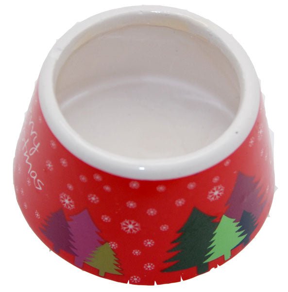 Sockel rot Merry Christmas für DIY-Schneekugel - Schneekugelhaus