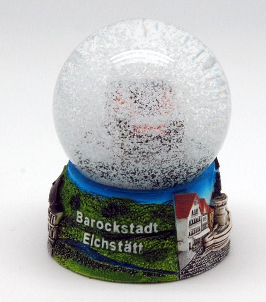 Souvenir Schneekugel Barockstadt Eichstätt - Luftblase - Schneekugelhaus