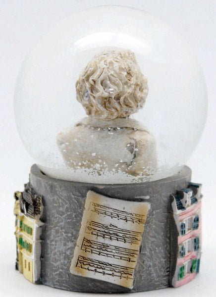 Souvenir Schneekugel Beethoven - Bonn - Luftblase - Schneekugelhaus