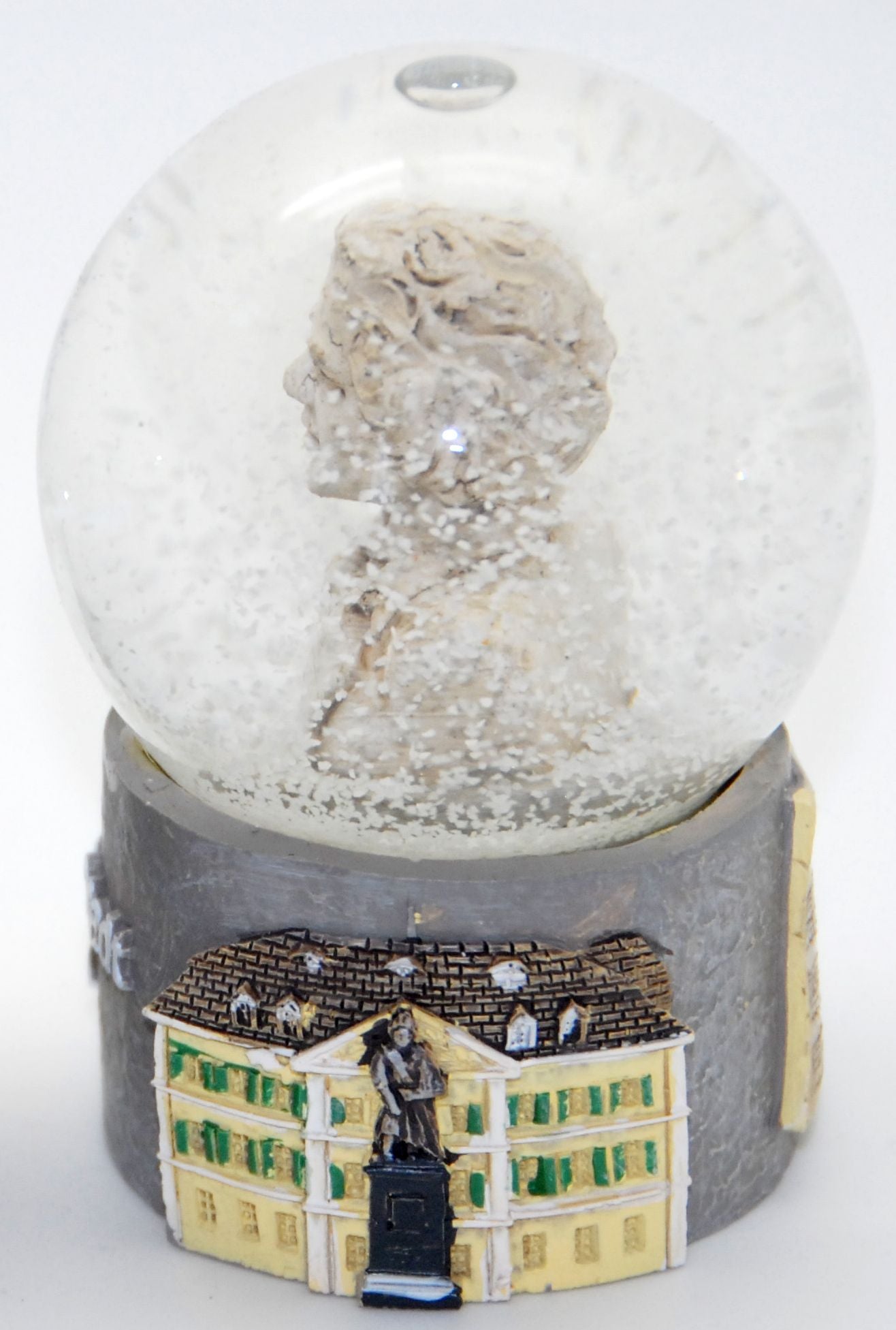 Souvenir Schneekugel Beethoven - Bonn - Luftblase - Schneekugelhaus