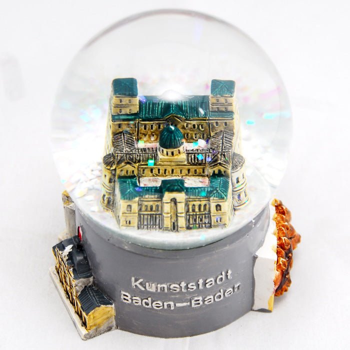 Souvenir Schneekugel Kunststadt Baden-Baden - Schneekugelhaus