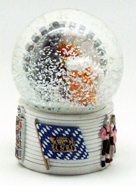 Souvenir Schneekugel München Oktoberfest Bayern - Luftblase - Schneekugelhaus