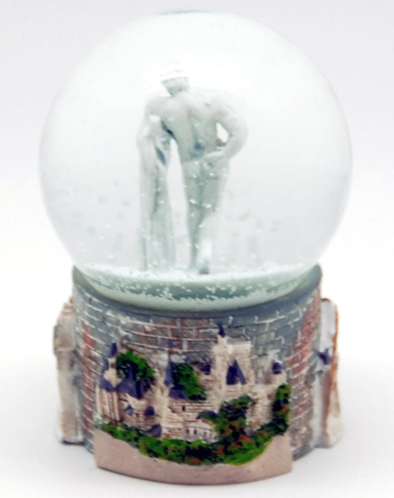 Souvenir Schneekugel Weltkulturerbe Kassel - Sonderpreis Luftblase - Schneekugelhaus