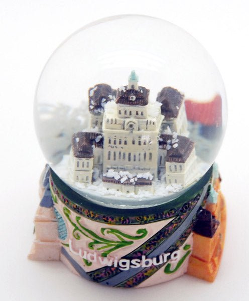Souvenirschneekugel Ludwigsburg - Luftblase - Schneekugelhaus