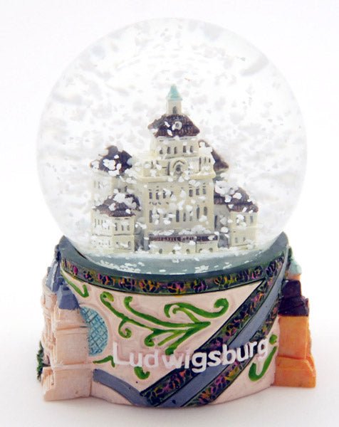 Souvenirschneekugel Ludwigsburg - Luftblase - Schneekugelhaus