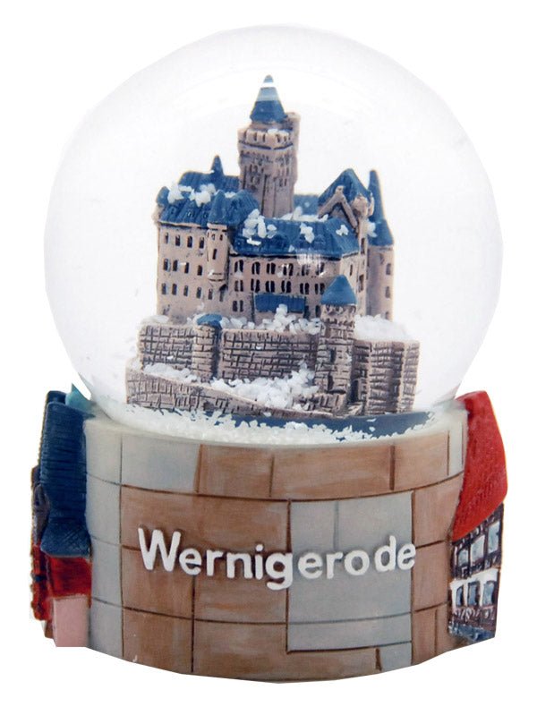 Souvenirschneekugel Wernigerode - Luftblase - Schneekugelhaus