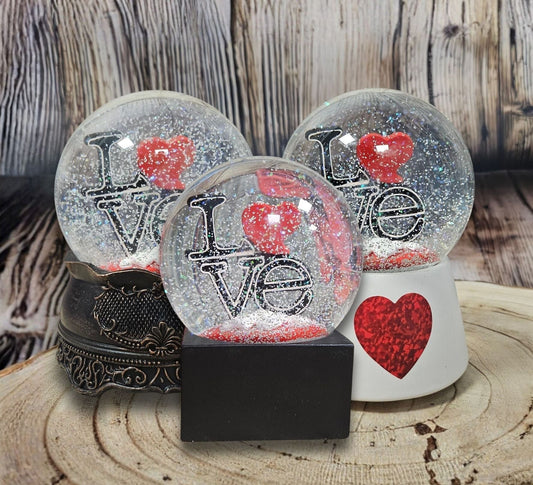 Die neuen Motive zum Valentinstag - Schneekugelhaus