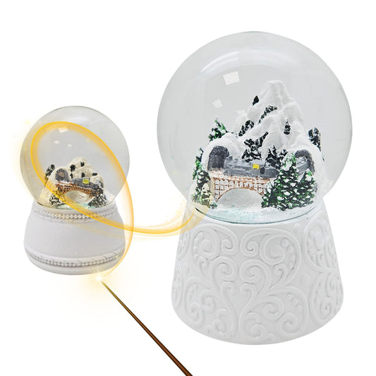 Schneekugeln für Wichtelzauber - Schneekugelhaus