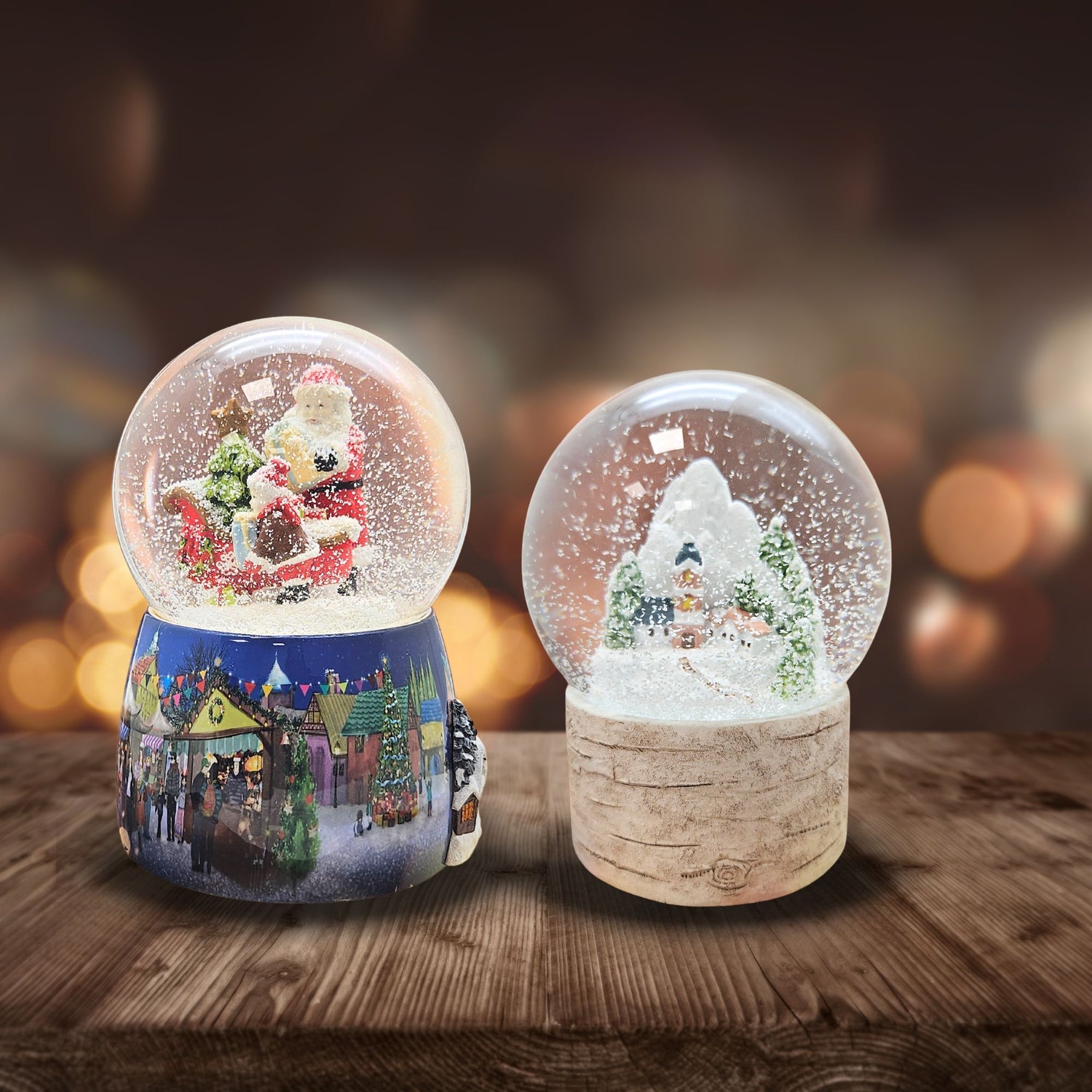 Weihnachten & Winter – Schneekugelhaus