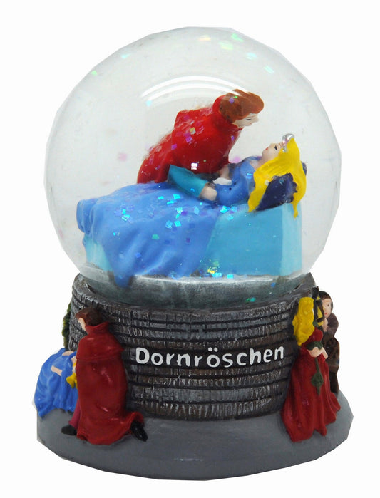 Märchen Schneekugel Dornröschen - Schneekugelhaus