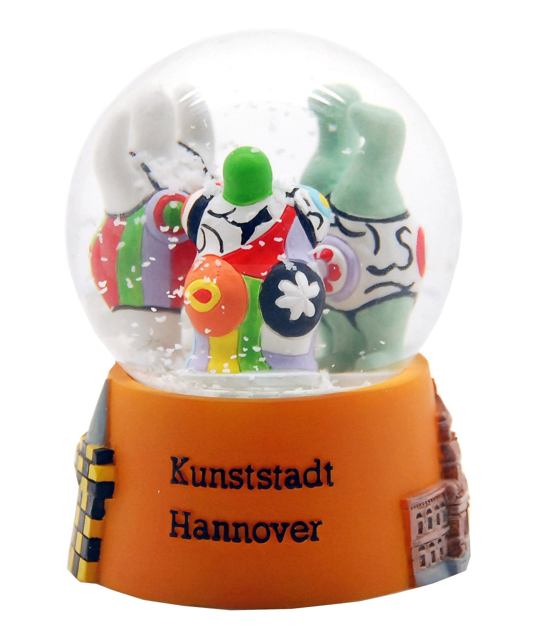 Souvenirschneekugel Hannover Nanas - Schneekugelhaus