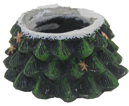 45mm Sockel mit Tannenbaum-Struktur für DIY-Schneekugel - Schneekugelhaus