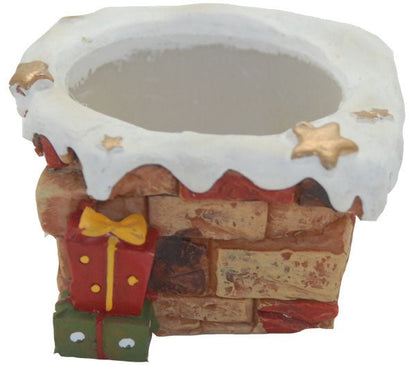 65mm Sockel mit Geschenken für DIY-Schneekugel - Schneekugelhaus