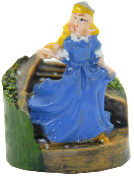 Bastel-Figur Aschenputtel für DIY Schneekugel - Schneekugelhaus