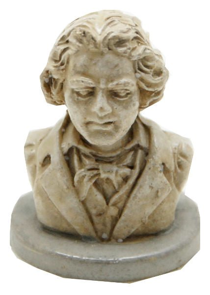 Bastel-Figur Beethoven für DIY Schneekugel - Schneekugelhaus