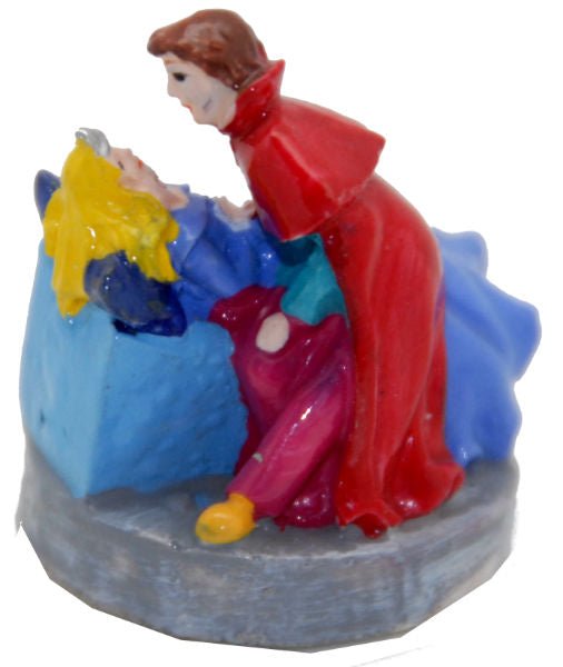 Bastel-Figur Dornröschen für DIY Schneekugel - Schneekugelhaus