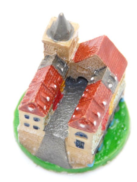 Bastel-Figur Erfurt Krämerbrücke für DIY Schneekugel - Schneekugelhaus