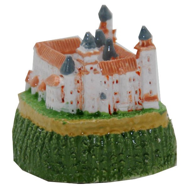 Bastel-Figur Festung Würzburg für DIY Schneekugel - Schneekugelhaus